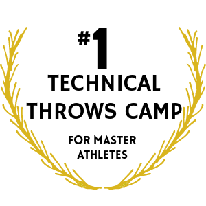 shot put and discus throws camp master thrower