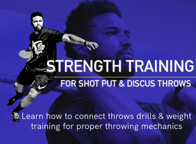 strength training course for shot putters and discus throwers