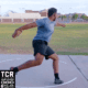 how to throw the discus block side arm