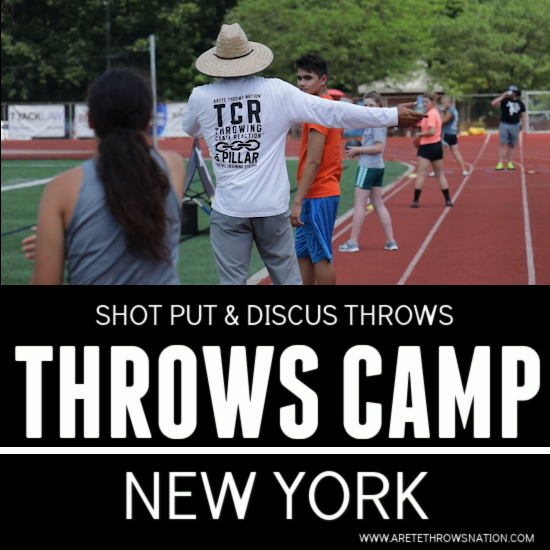 shot put and discus throws camp new york