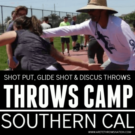 shot put and discus throws camp so cal